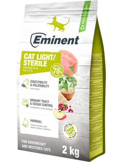 Eminent Cat Senior Light/Sterilised 2kg