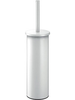 LARSD Disegno Italiano Πιγκάλ Δαπέδου Inox Λευκό Matt Φ9xH36,5cm -609051