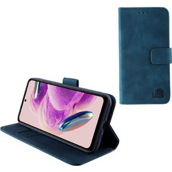 LIME ESSENTIAL ΘΗΚΗ XIAOMI REDMI NOTE 12S 6.43in MAGNET BOOK STAND CLIP DARK BLUE LIME SUCCESSORIES