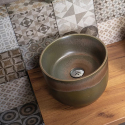 Kea Olive Matt O31 - Επιτραπέζιος νιπτήρας