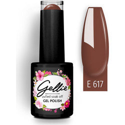 Gellie UV Led Soak Off E 617 Ημιμόνιμο Βερνίκι Νυχιών 10ml
