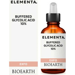 Bioearth Elementa Buffered Glycolic Acid 10% Serum Προσώπου για Ακμή & Πανάδες με Αλόη 15ml