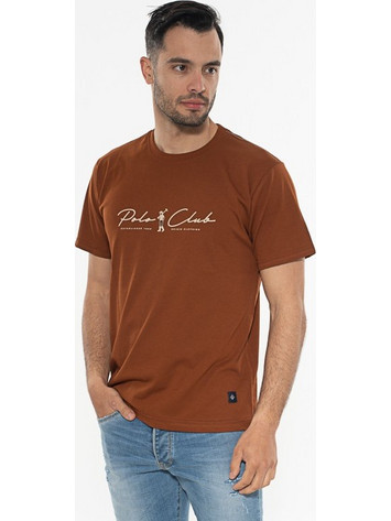 ORIGIN T-Shirt Λαιμόκοψη Plus Size Με Στάμπα 242704Β ΚΑΜΕΛ ΚΑΜΕΛ