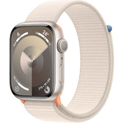 Apple Watch Series 9 45mm Aluminum Sport Loop Starlight