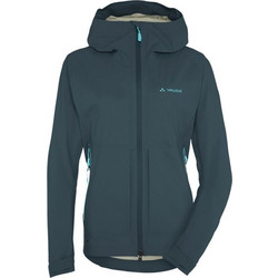 Vaude Croz Αθλητικό Γυναικείο Μπουφάν Χειμωνιάτικο Κοντό Navy Μπλε 5461