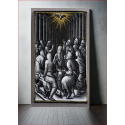 Πίνακας, Pentecost (c.1550) metalwork by Pierre Reymond, French, 1513-after 1584
