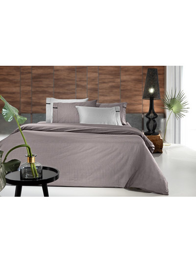 Guy Laroche Υπέρδιπλη Παπλωματοθήκη Minimal Melanze 225x245cm