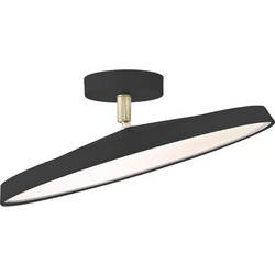 Φωτιστικό Οροφής - Πλαφονιέρα Kaito 2 Pro 40 LED 1840Lm 3000K 38,5x11,8cm Black Dftp