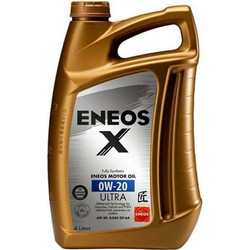Eneos X Ultra Συνθετικό Λάδι Αυτοκινήτου 0W-20 4lt