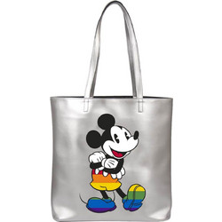 Disney Faux Leather Shopping Bag Pride Mickey