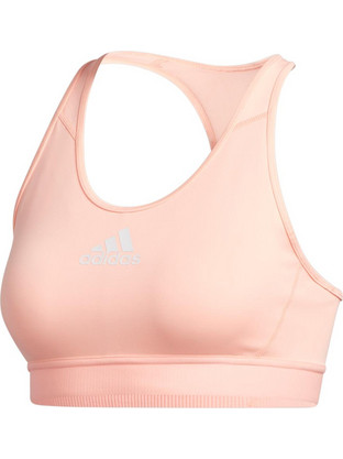 Adidas Don't Rest Alphaskin Padded Αθλητικό Μπουστάκι με Μέτρια Στήριξη & Αφαιρούμενη Ενίσχυση Σομόν GM4304