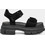 UGG Ashton Γυναικεία Πέδιλα Δερμάτινα Μαύρα με Χοντρό Χαμηλό Τακούνι 1136764-BLK