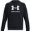 Under Armour Rival Fleece Logo Hoodie Ανδρικό Αθλητικό Φούτερ με Κουκούλα Μαύρο 1379758-001