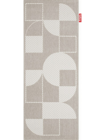 Fatboy Carpretty Catwalk - Χαλί Πολυπροπυλενίου 80x200 I Jigsaw Cream/White