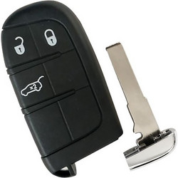 Κέλυφος Κλειδιού Αυτοκινήτου Smartkey τύπου Jeep με 3 κουμπιά