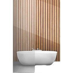 Σετ 2 Τεμαχίων 3D wall panel Ξύλινο Διακοσμητικό Ηχοαπορροφητικό Πάνελ Τοίχου, 272x62x5 cm επι 2 τεμ - Aria Trade