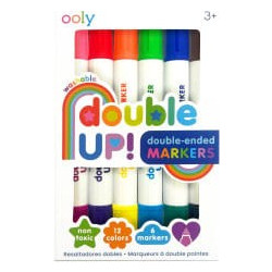 Double Up! Double-Ended Markers (Set Of 6 - 12 Colors) 130-115