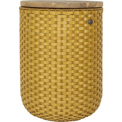 Τραπεζάκι κάθισμα Basket Halo sit ochre yellow Handed By