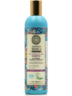 Natura Siberica Oblepikha Normal & Oily Hair Φυτικό Σαμπουάν για Λιπαρά & Ξηρά Μαλλιά 400ml