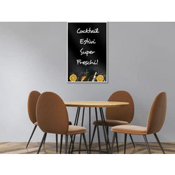 Μαυροπίνακας Coctail L