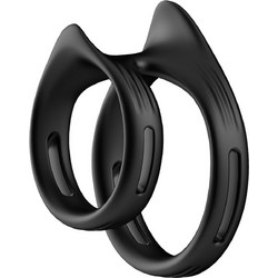 Kinksters Pennis Sling Capen Ελαστικό Δαχτυλίδι Πέους Σιλικόνης 3.7cm Μαύρο
