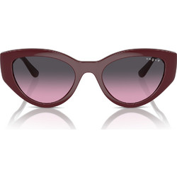 Vogue VO5566S 304890 Γυναικεία Γυαλιά Ηλίου Cat Eye Κοκάλινα Μπορντό με Μαύρο Degradee Φακό