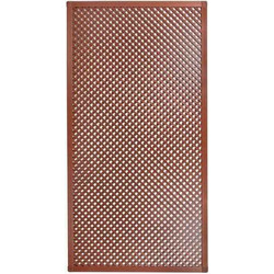 Οικολογικό Καφασωτό LOP(R) Καφέ 18mm 82x122cm με Πλαίσιο Catral
