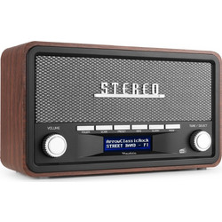 Audizio FOGGIA Retro DAB+ Grey