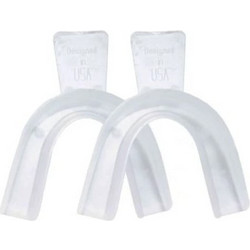 GlamWhite Trays Μασελάκια Λεύκανσης Δοντιών 2τμχ