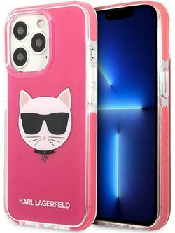 Karl Lagerfeld Choupette Head - θήκη για Apple iPhone 13 Pro / 13 - Πολύχρωμο