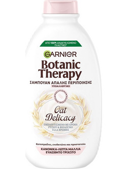 Garnier Botanic Therapy Oat Milk Delicacy Φυτικό Σαμπουάν για Επανόρθωση 400ml