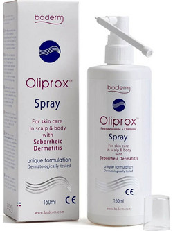 Boderm Oliprox Spray Μαλλιών κατά της Πιτυρίδας & της Σμηγματορροϊκής Δερματίτιδας 150ml