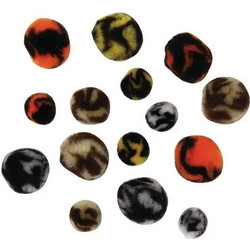 POM POM RAYHER ΣΕ ΔΙΑΦΟΡΑ ANIMAL PRINT ΧΡΩΜΑΤΑ 100ΤΕΜ 7651800
