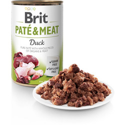 Brit Pate & Meat Adult Grain Free with Duck 800gr