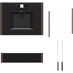Neff N 90 CL9TX11Y0 Εντοιχιζόμενη Καφετιέρα & ZC060TY0 & N29HA11Y2 Θερμαινόμενο συρτάρι & ZC060BY0 60cm Brushed Bronze Flex Design Kit