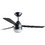 Beacon Bayside Megara 80531017 Ανεμιστήρας Οροφής 121cm 45W με Φως & Τηλεχειριστήριο Γκρι