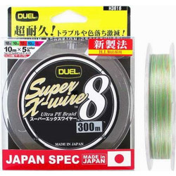 Νήμα Οκτάκλωνο Dual DUEL SUPER X-WIRE 8BRAID 300Μ (12047) Πολύχρωμο