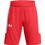 Under Armour Αθλητική Παιδική Βερμούδα Κόκκινη 1383402-600