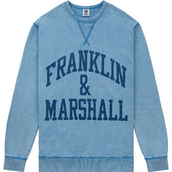 Franklin & Marshall Ανδρικό Φούτερ Γαλάζιο JM5067.200.6G36-230