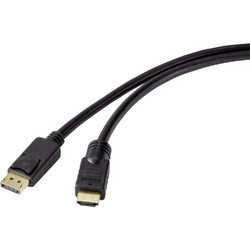 Renkforce RF4581868 HDMIKabel 75 m HDMI Typ A (Standard) Schwarz (RF4581868)