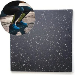 Δάπεδο Καουτσούκ 50x50x2cm Optimum CX-EM702-2