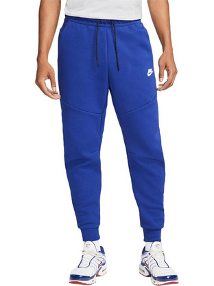 Nike Sportswear Tech Fleece Ανδρικό Παντελόνι Φόρμας Fleece με Λάστιχο Royal Blue DV0538-455