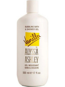 Alyssa Ashley Vanilla Bubbling Bath & Shower Gel 500ml