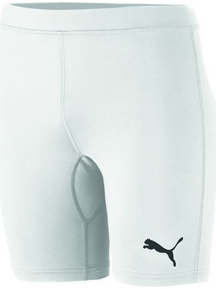 Puma Liga Baselayer Ανδρικό Κολάν Ποδηλατικό Λευκό 655924-04