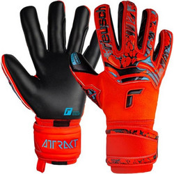 Reusch Attrakt Gold X Γάντια Τερματοφύλακα Μαύρα Κόκκινα 5370945-3333