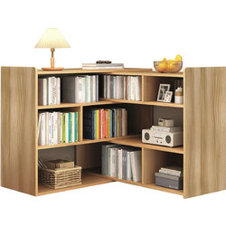 Woodwell Multi Γωνιακή Βιβλιοθήκη 150x24x90cm EO302,1