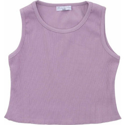 Funky Παιδικό Crop Top Αμάνικο Μωβ 122-505124-1