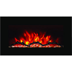 Hitense Ηλεκτρικό Τζάκι Τοίχου 2000W Μ73xΥ40xΒ11.4cm EX150-SLIM3DLOG