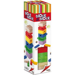 Cayro Block & Block Επιτραπέζιο Παιχνίδι για Παιδιά 8+ Ετών για 2-4 Παίκτες