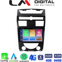 LM Digital ZC8014 Ηχοσύστημα Αυτοκινήτου με Οθόνη Αφής USB Bluetooth & GPS